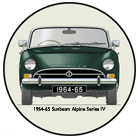 Sunbeam Alpine Series IV 1964-65 Coaster 6